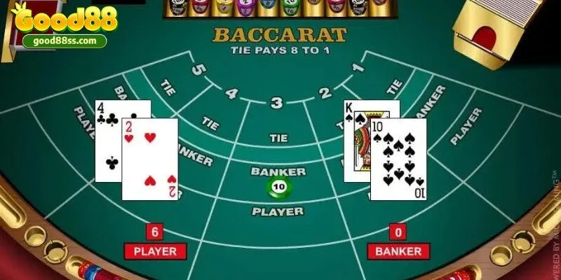 Baccarat Good88 - Hướng dẫn quy tắc rút bài cho các cửa đơn giản 3 Luật chơi bài Baccarat chi tiết và hướng dẫn tính điểm cơ bản